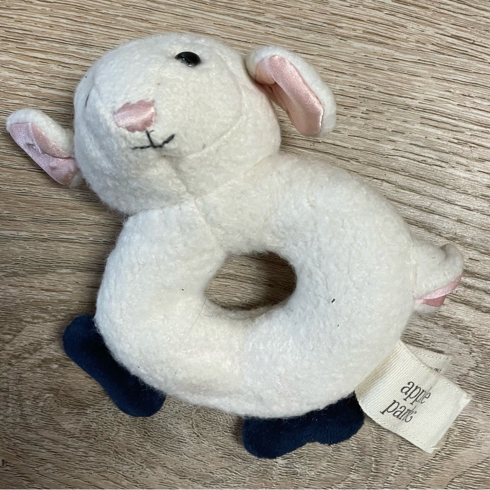 Apple Park Organic Rattle